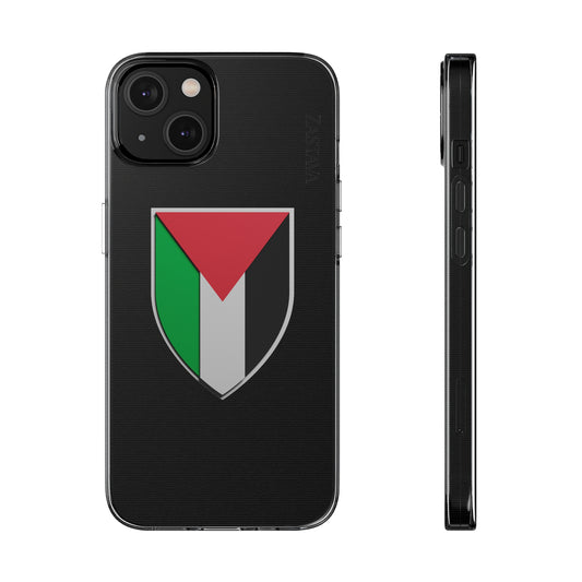 Palestine Case iPhone 14 Shield Emblem