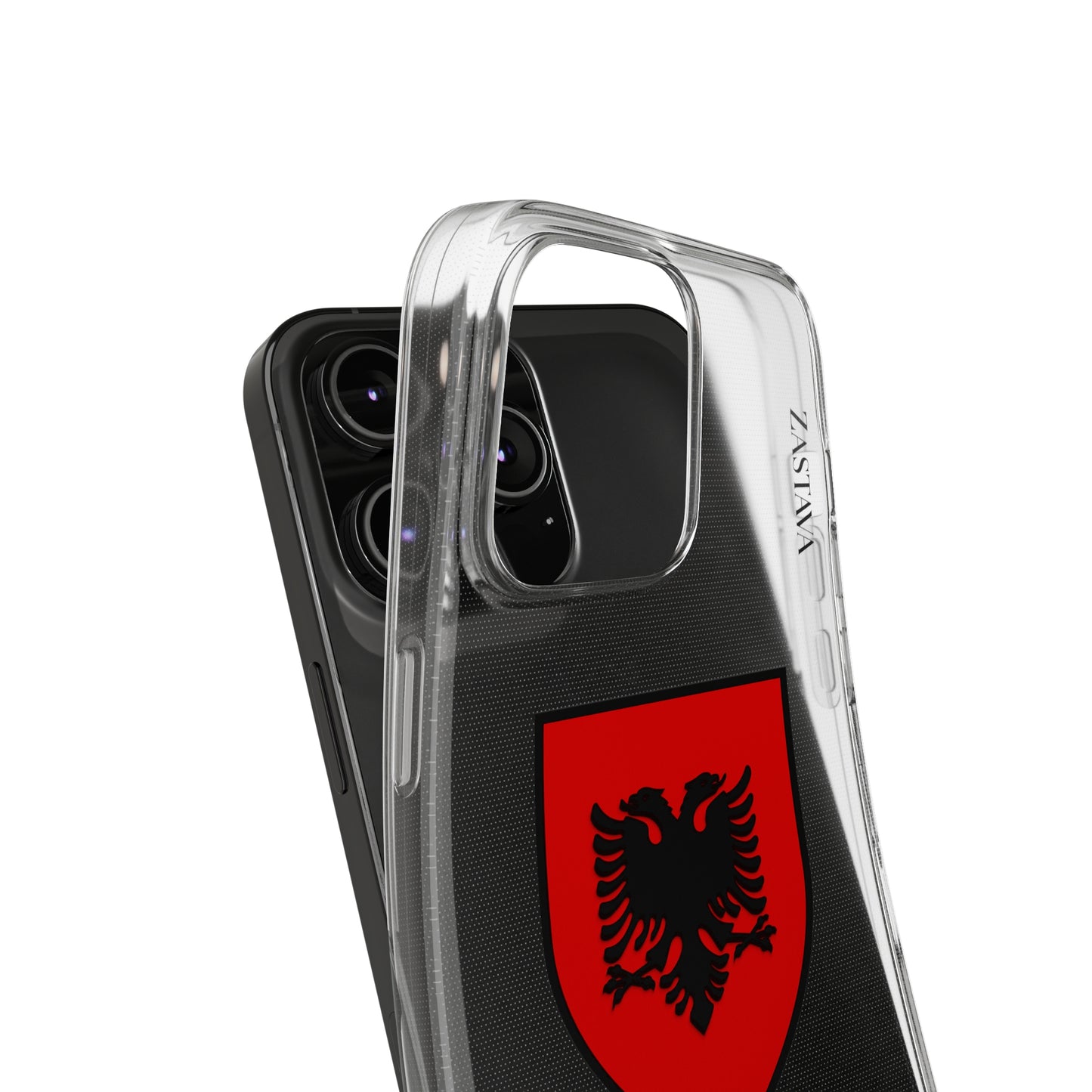 Albania Case iPhone 14 Pro Max Shield Emblem