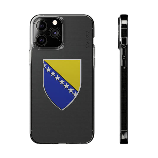 Bosnia and Herzegovina Case iPhone 13 Pro Max Shield Emblem