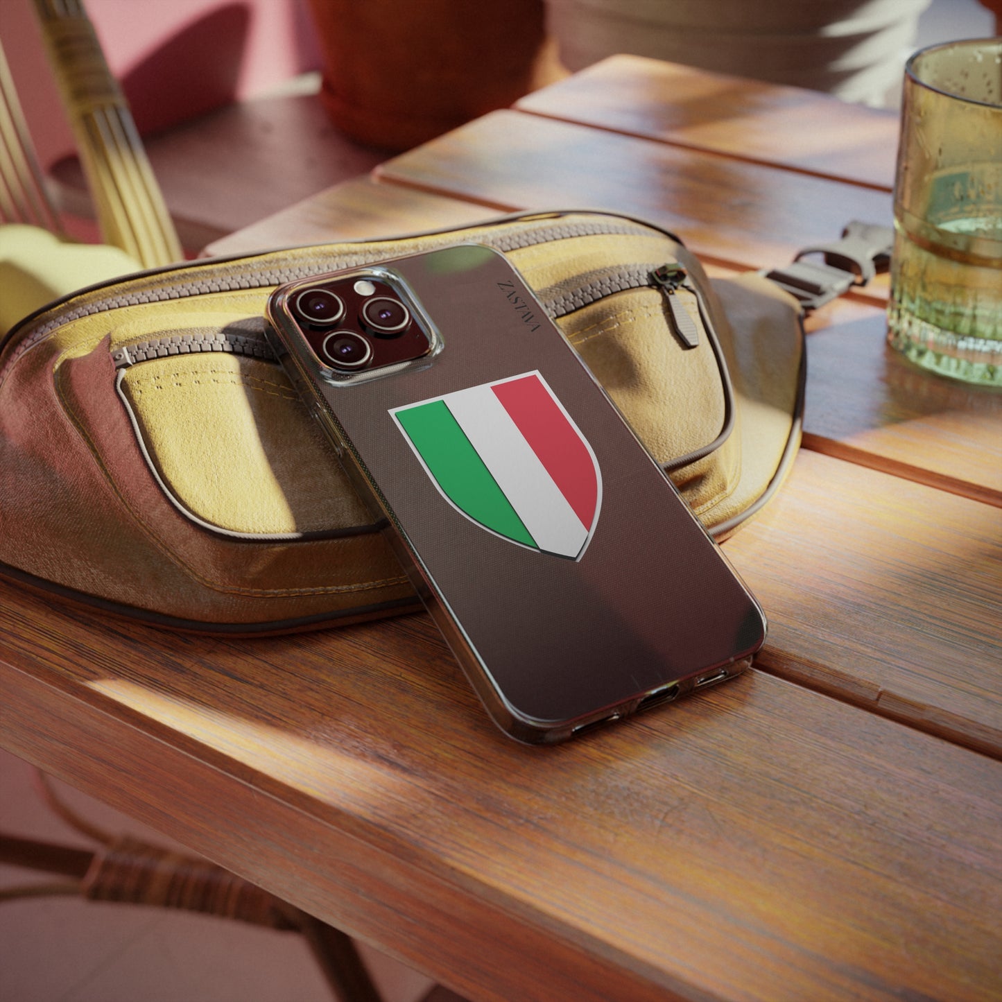 Italy Case iPhone 13 Pro Max Shield Emblem