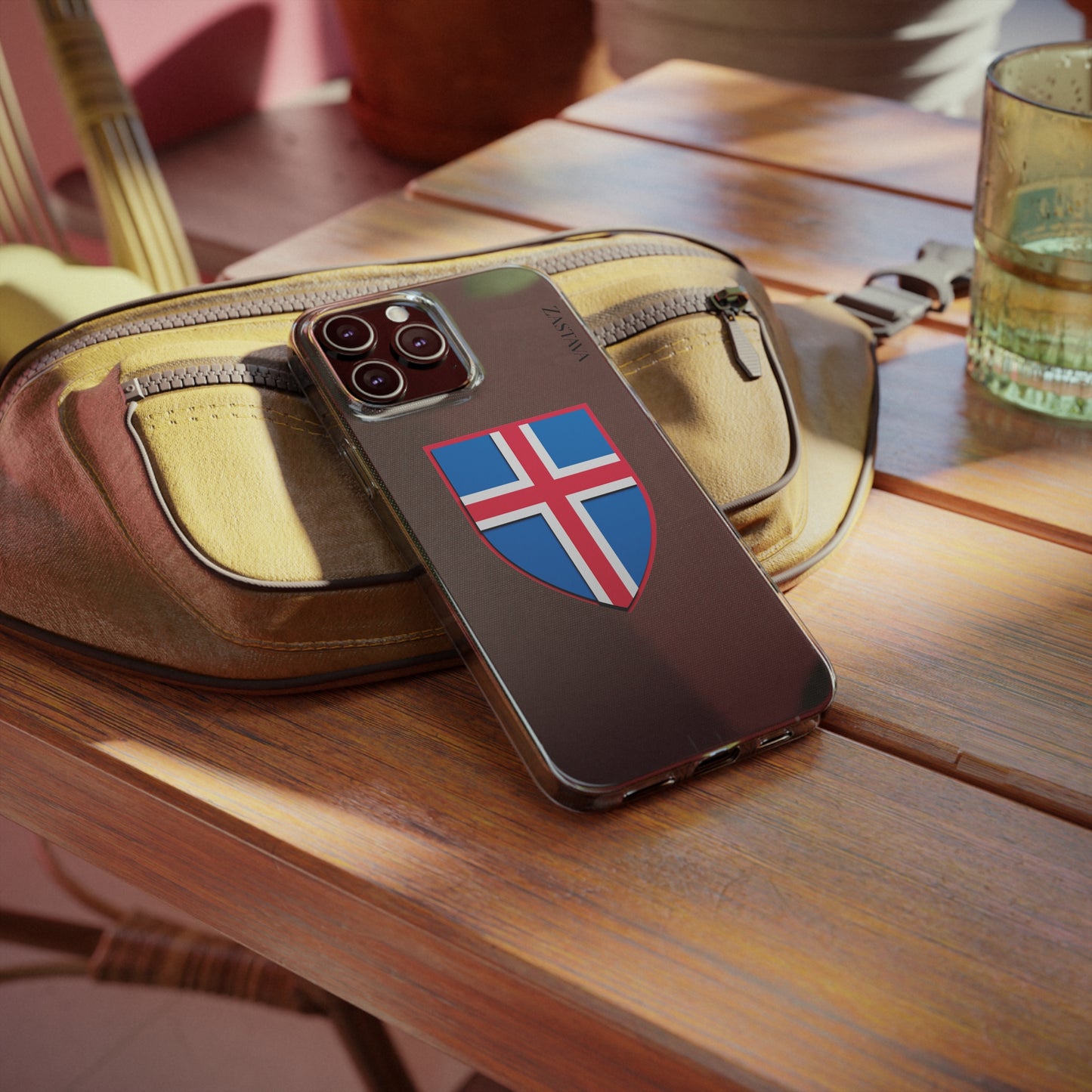 Iceland Case iPhone 13 Pro Max Shield Emblem