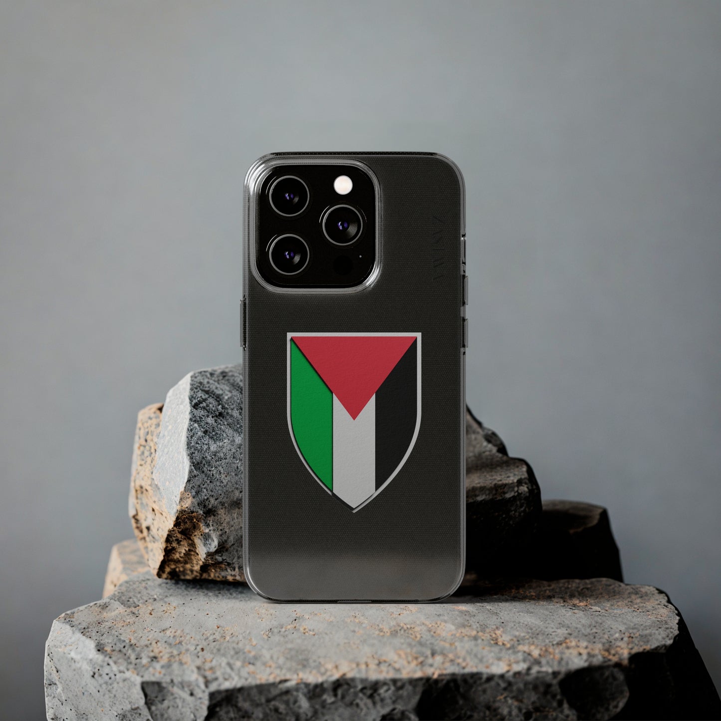 Palestine Case iPhone 14 Pro Shield Emblem