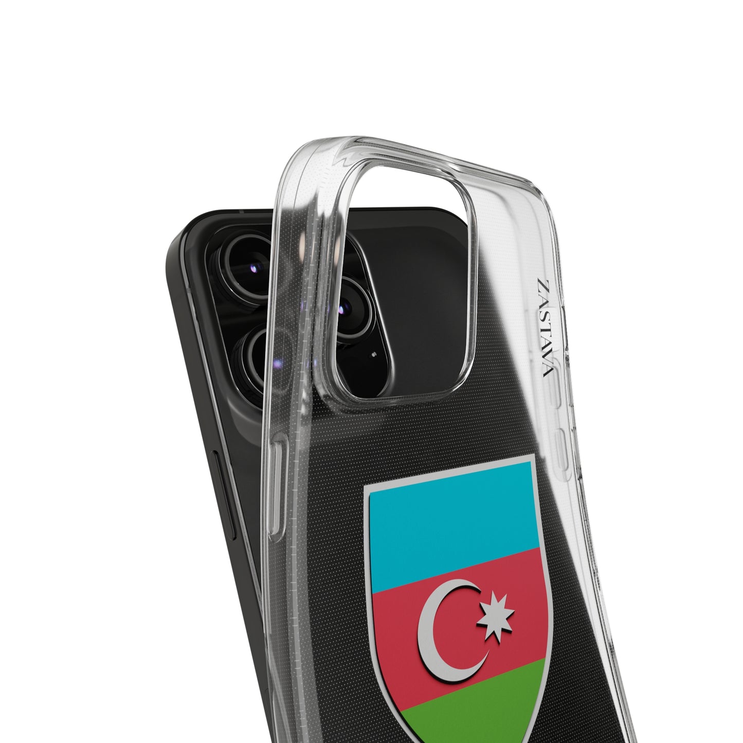 Azerbaijan Case iPhone 14 Pro Max Shield Emblem