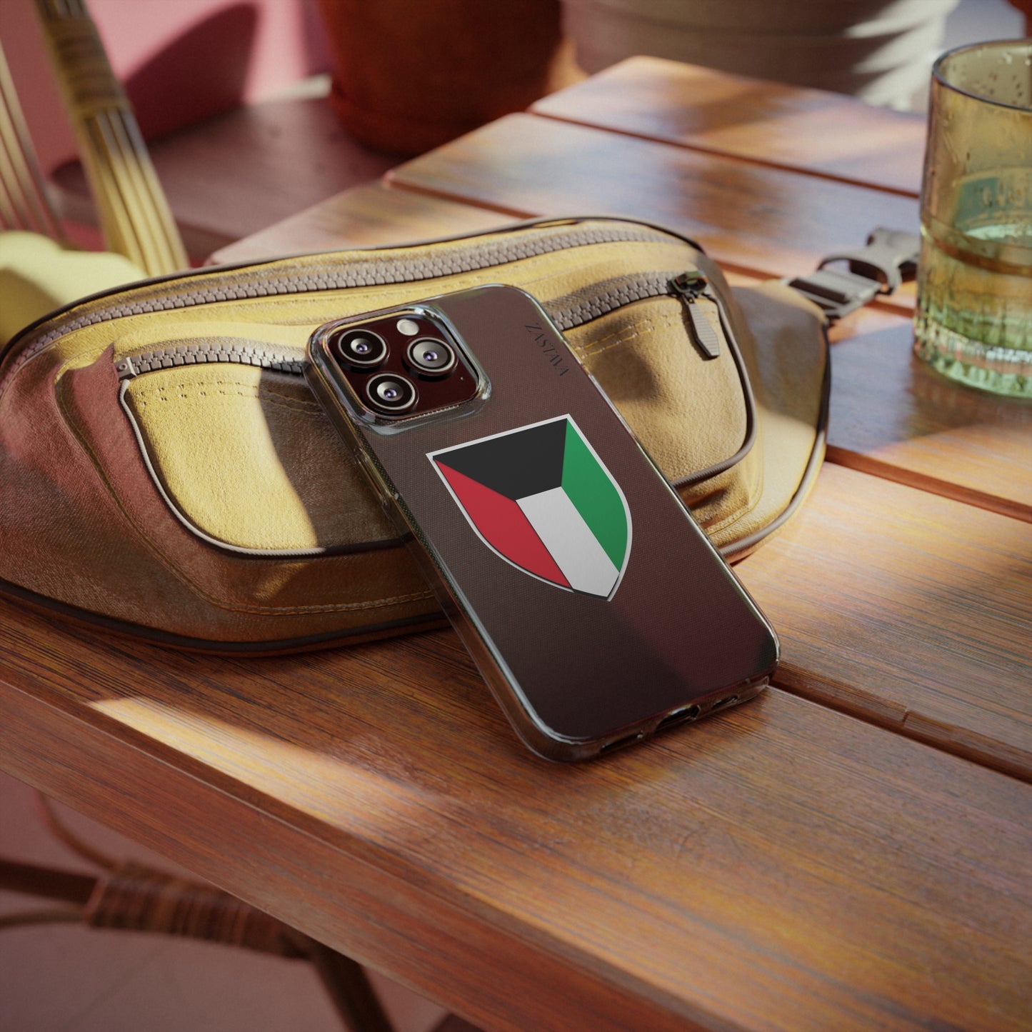 Kuwait Case iPhone 13 Pro Shield Emblem