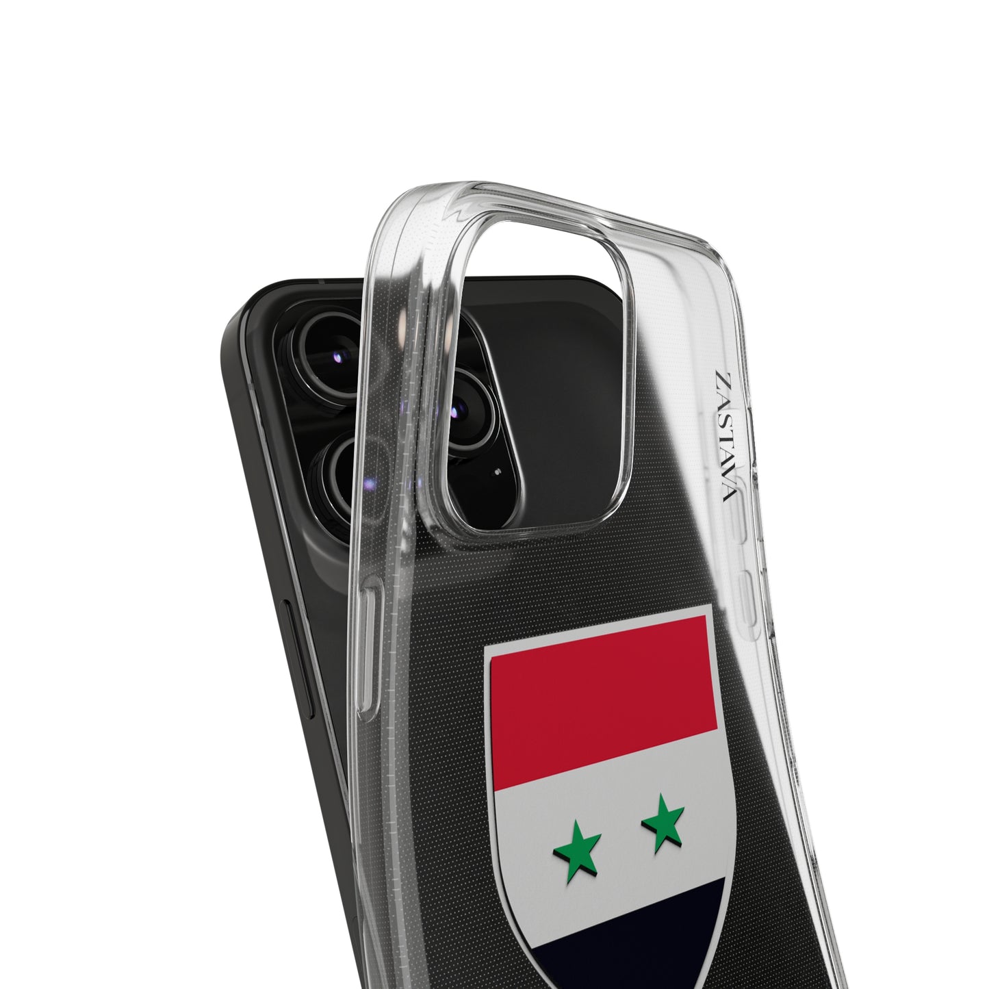 Syria Case iPhone 14 Pro Max Shield Emblem