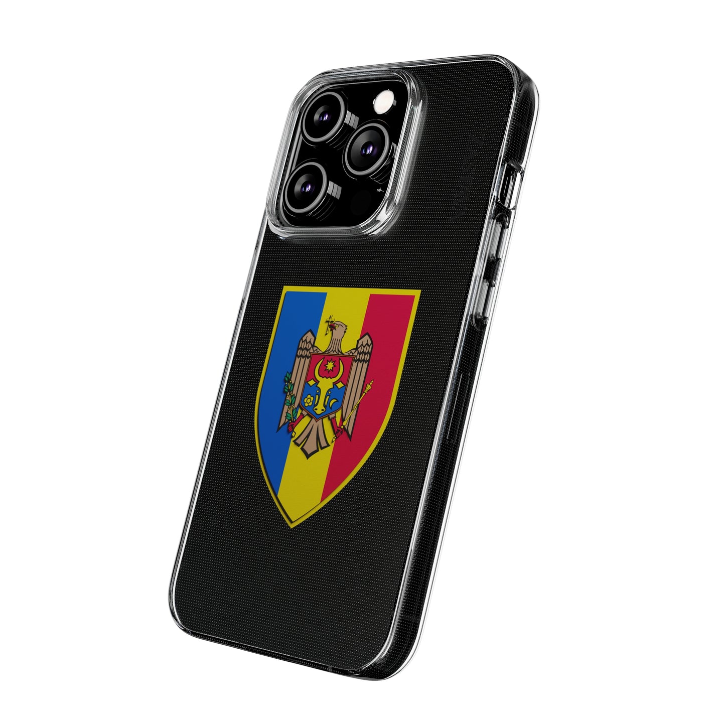 Moldova Case iPhone 14 Pro Shield Emblem