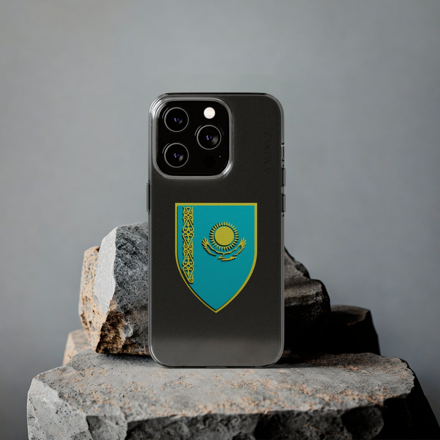 Kazakhstan Case iPhone 14 Pro Shield Emblem