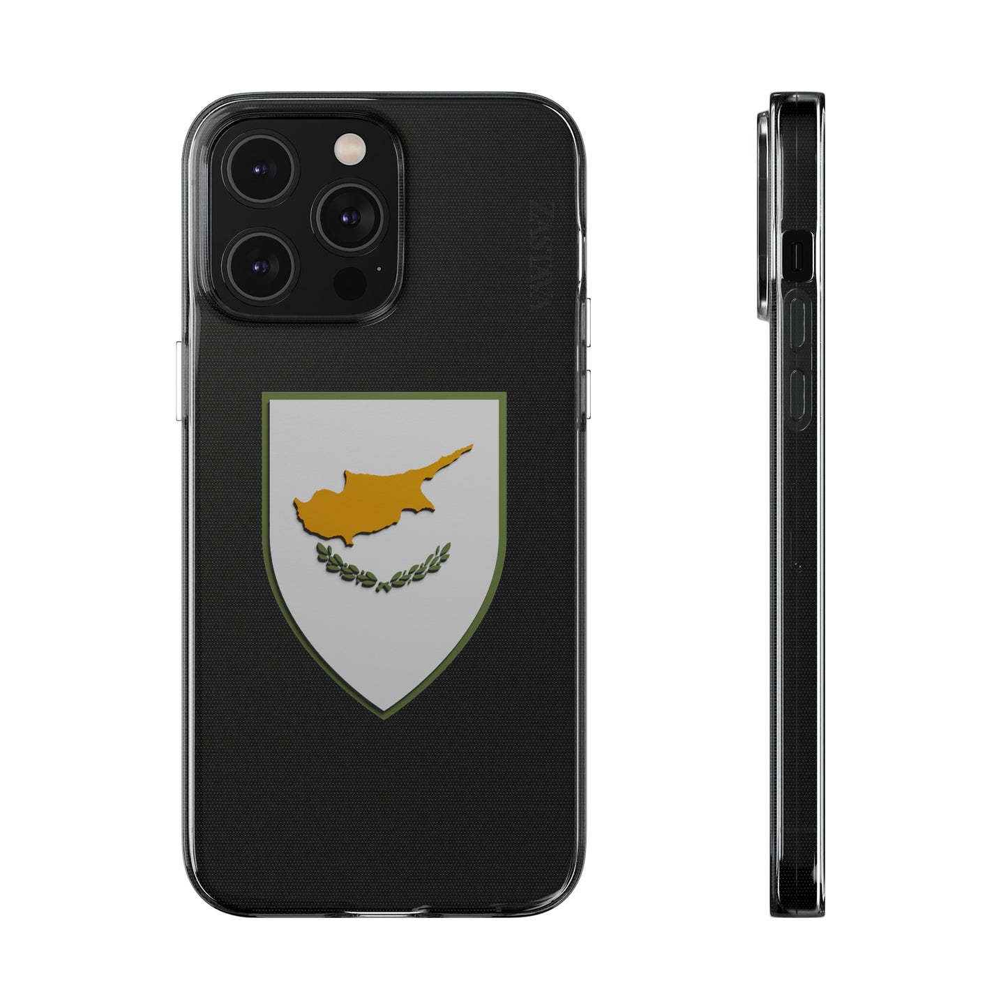 Cyprus Case iPhone 14 Pro Max Shield Emblem