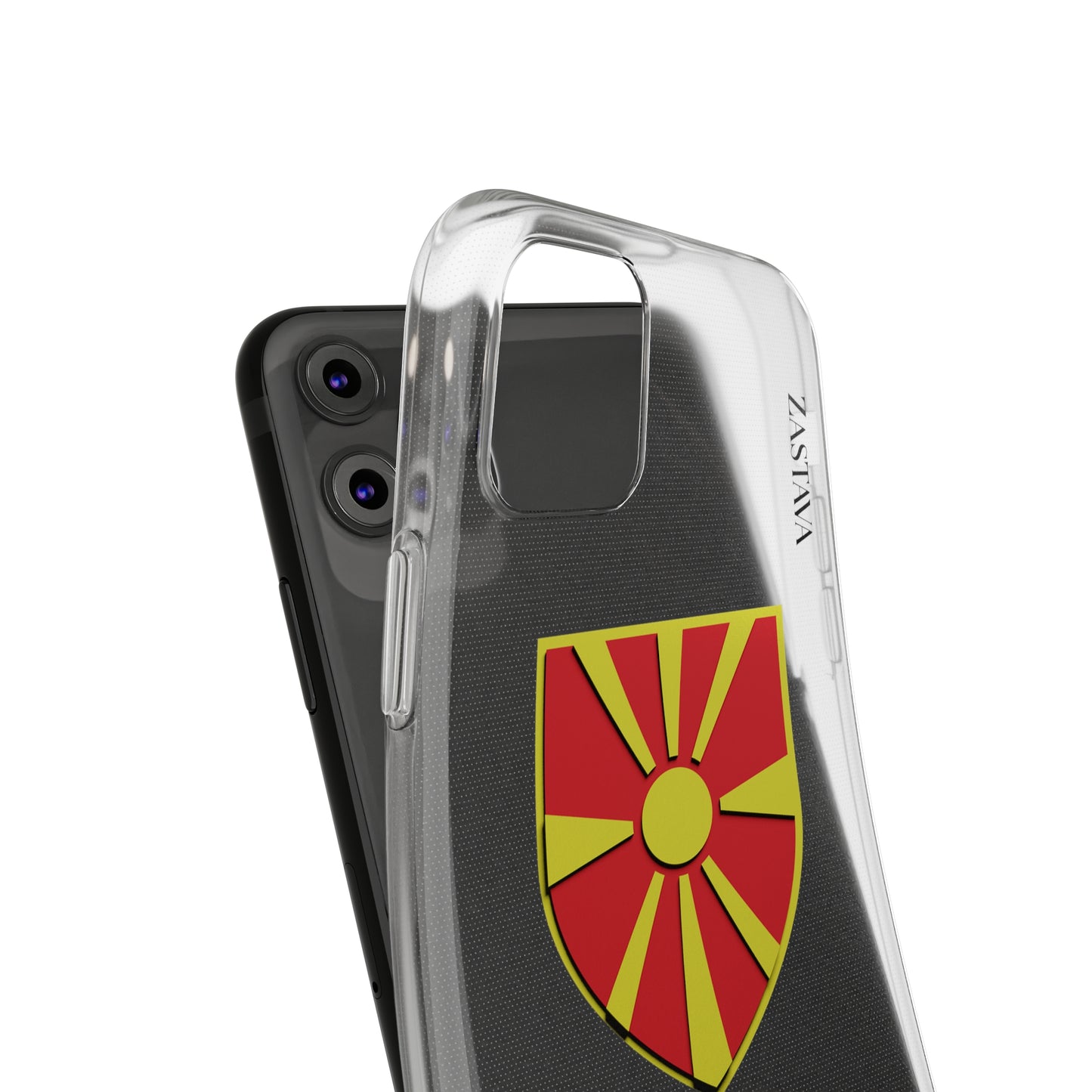 North Macedonia Case iPhone 11 Pro Max Shield Emblem