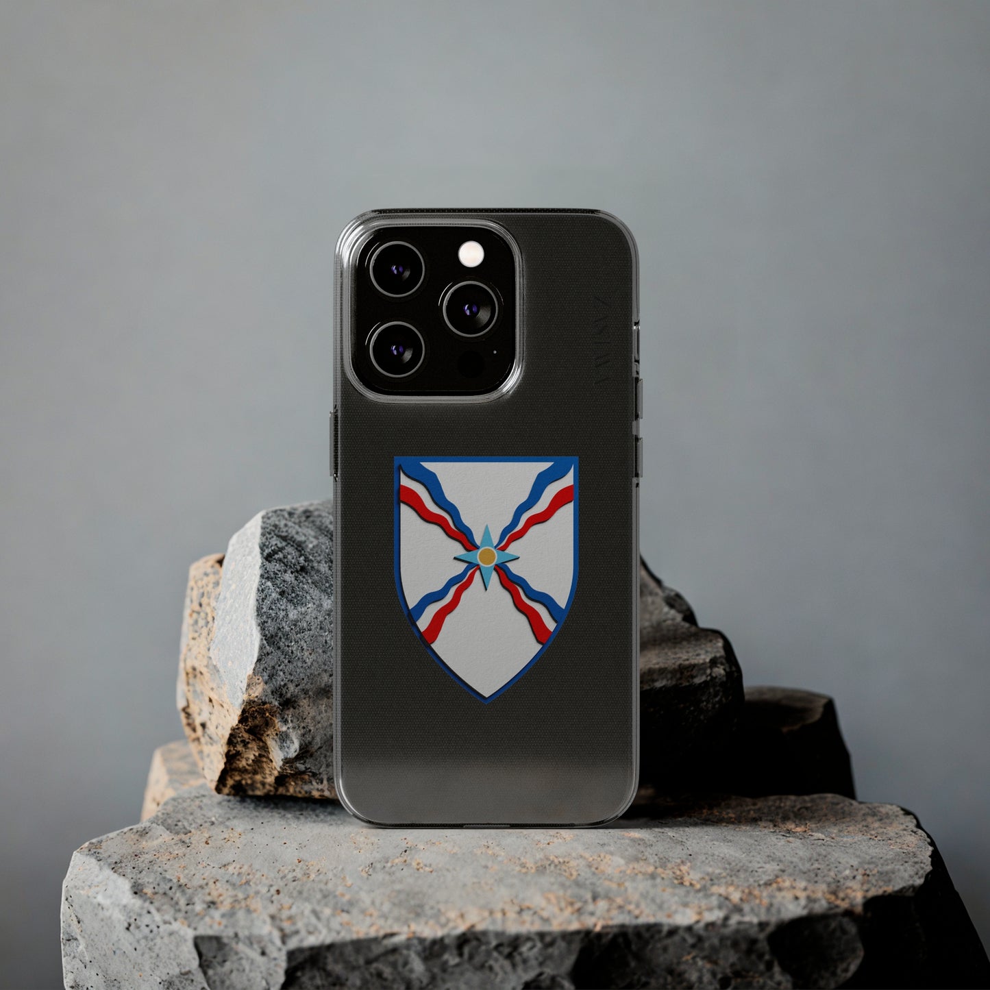 Assyria Case iPhone 14 Pro Shield Emblem