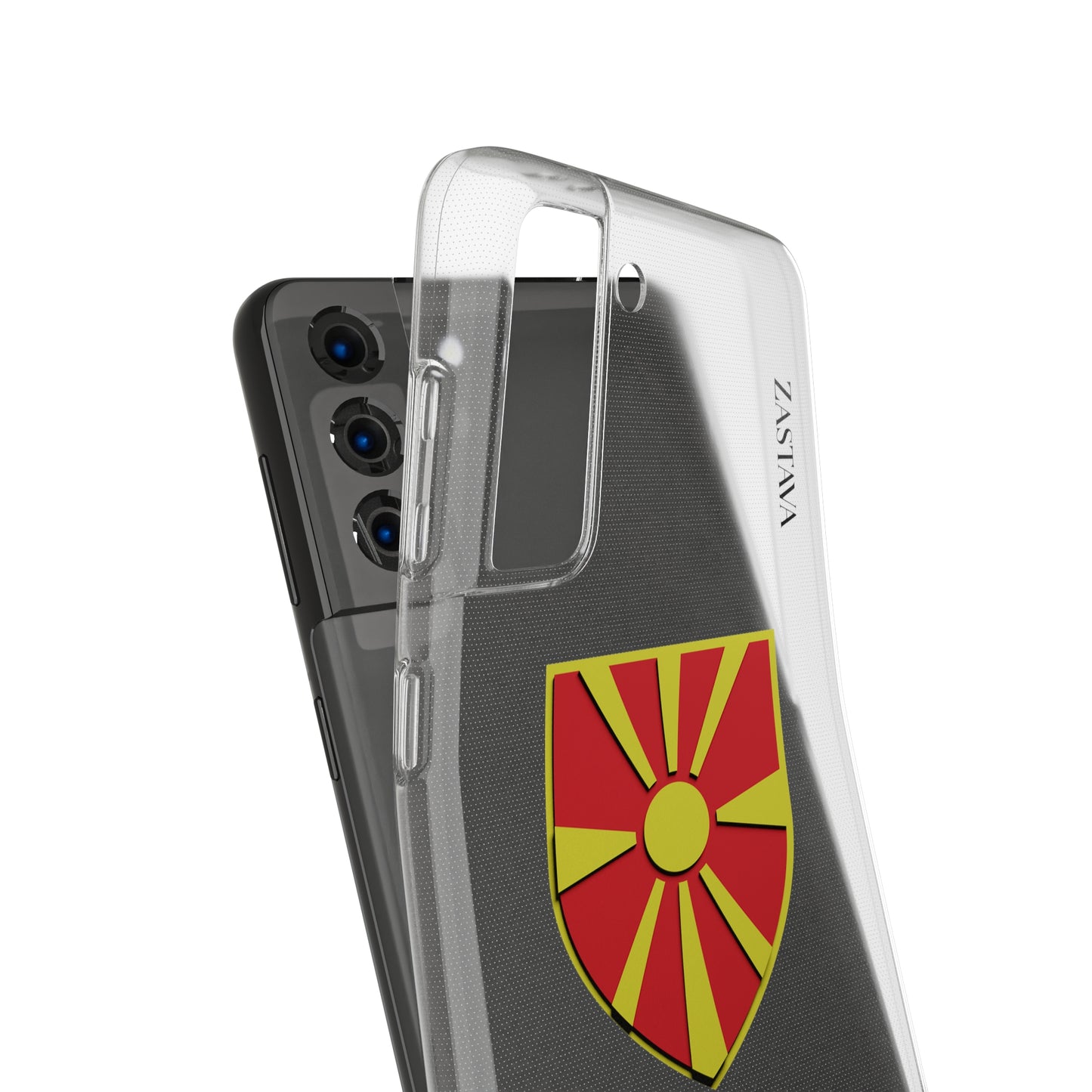 North Macedonia Case Samsung Galaxy S21 Plus Shield Emblem