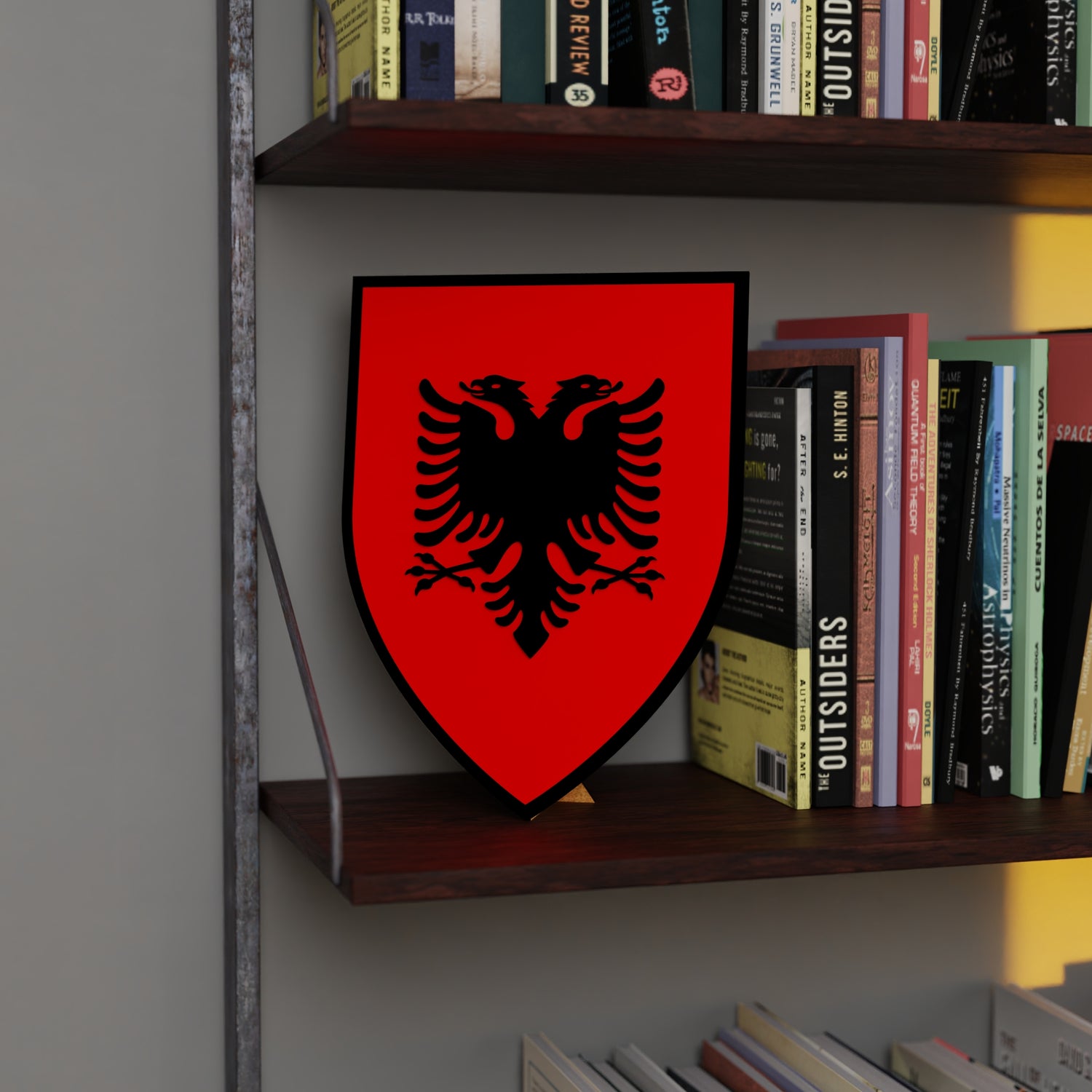 albania_shield room_with_sunset