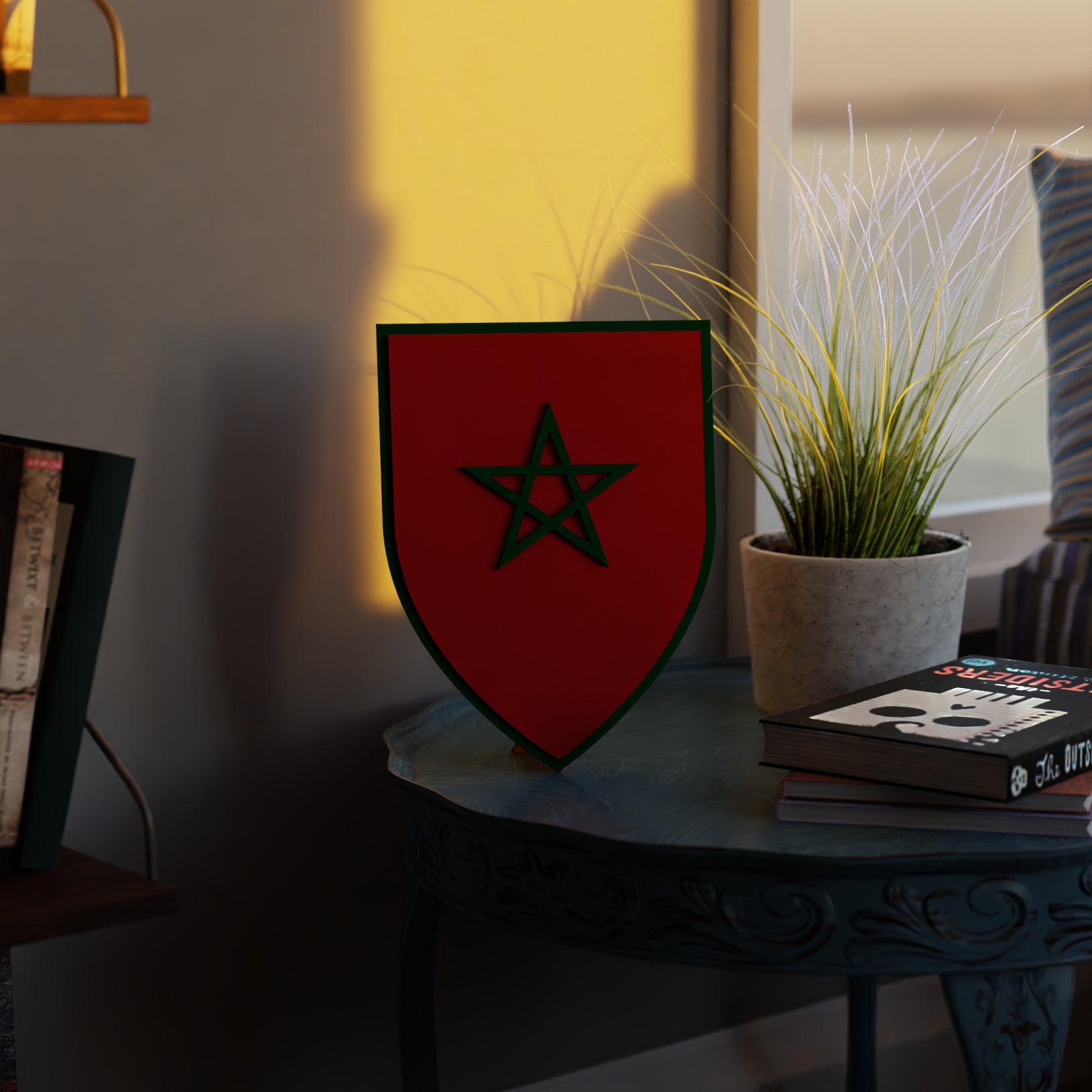 morocco_shield room_with_sunset