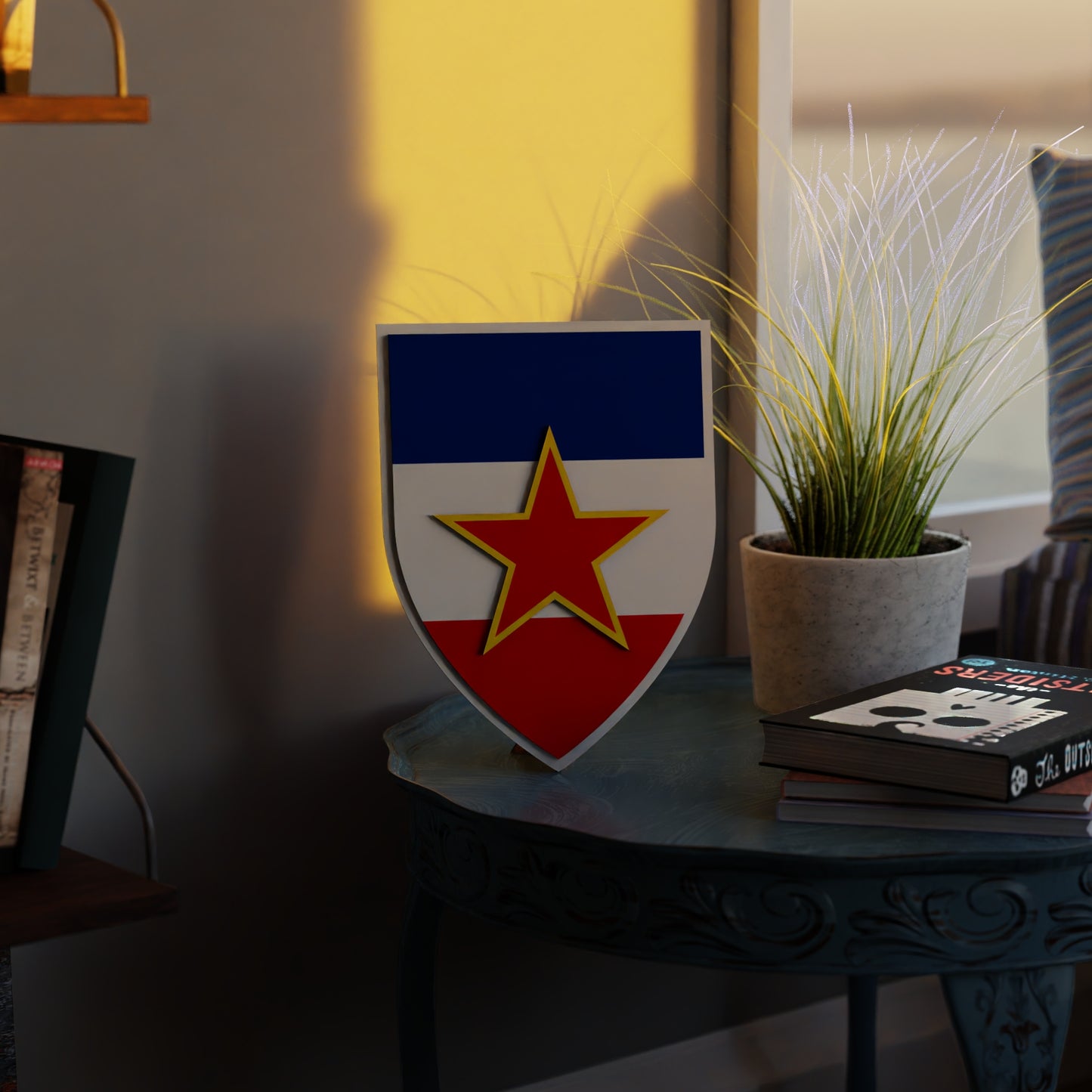 yugoslavia_shield room_with_sunset