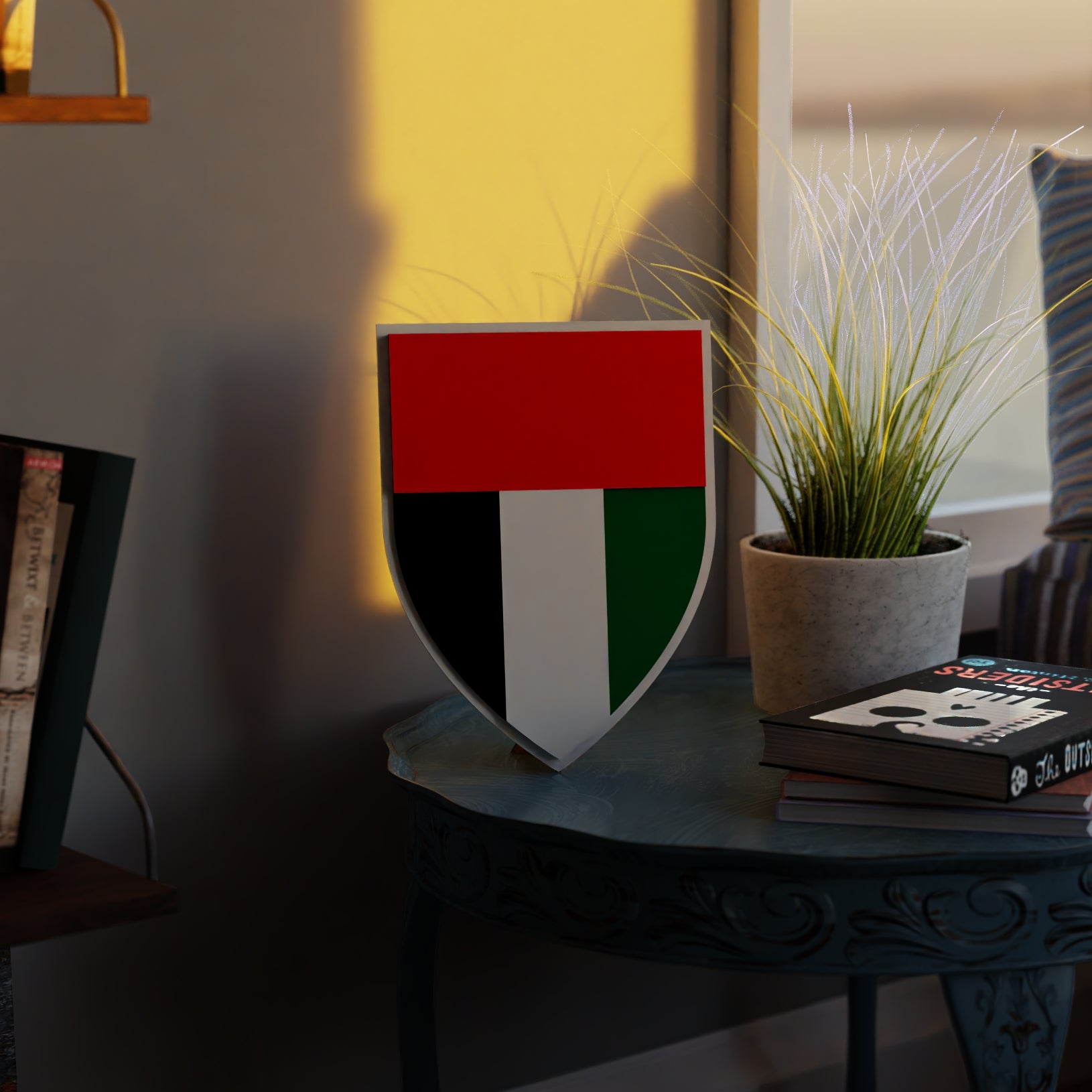 uae_shield room_with_sunset