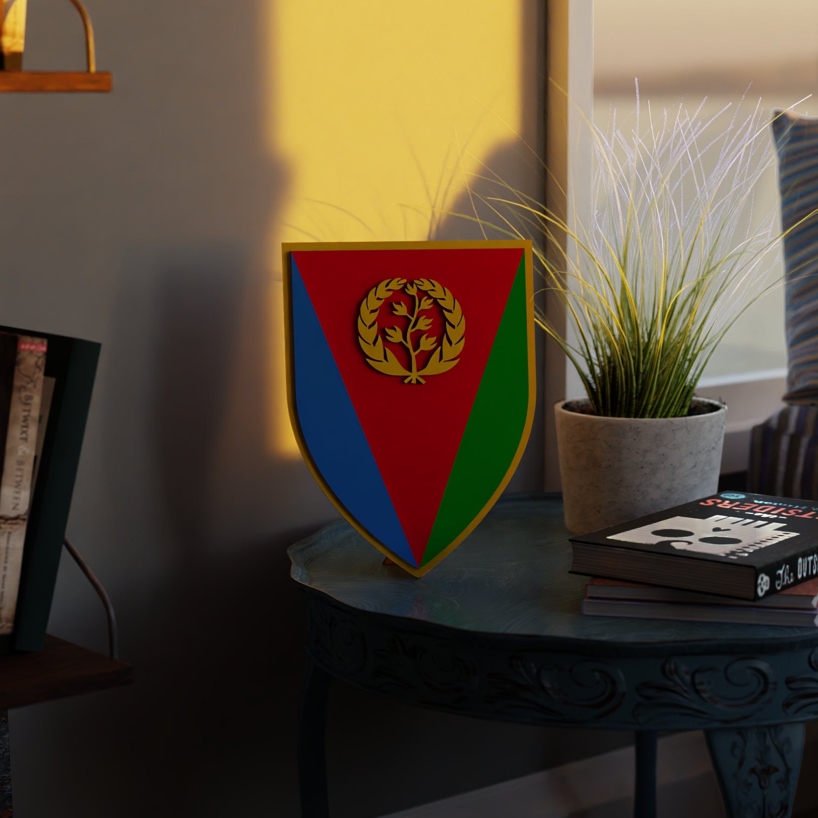 eritrea_shield room_with_sunset