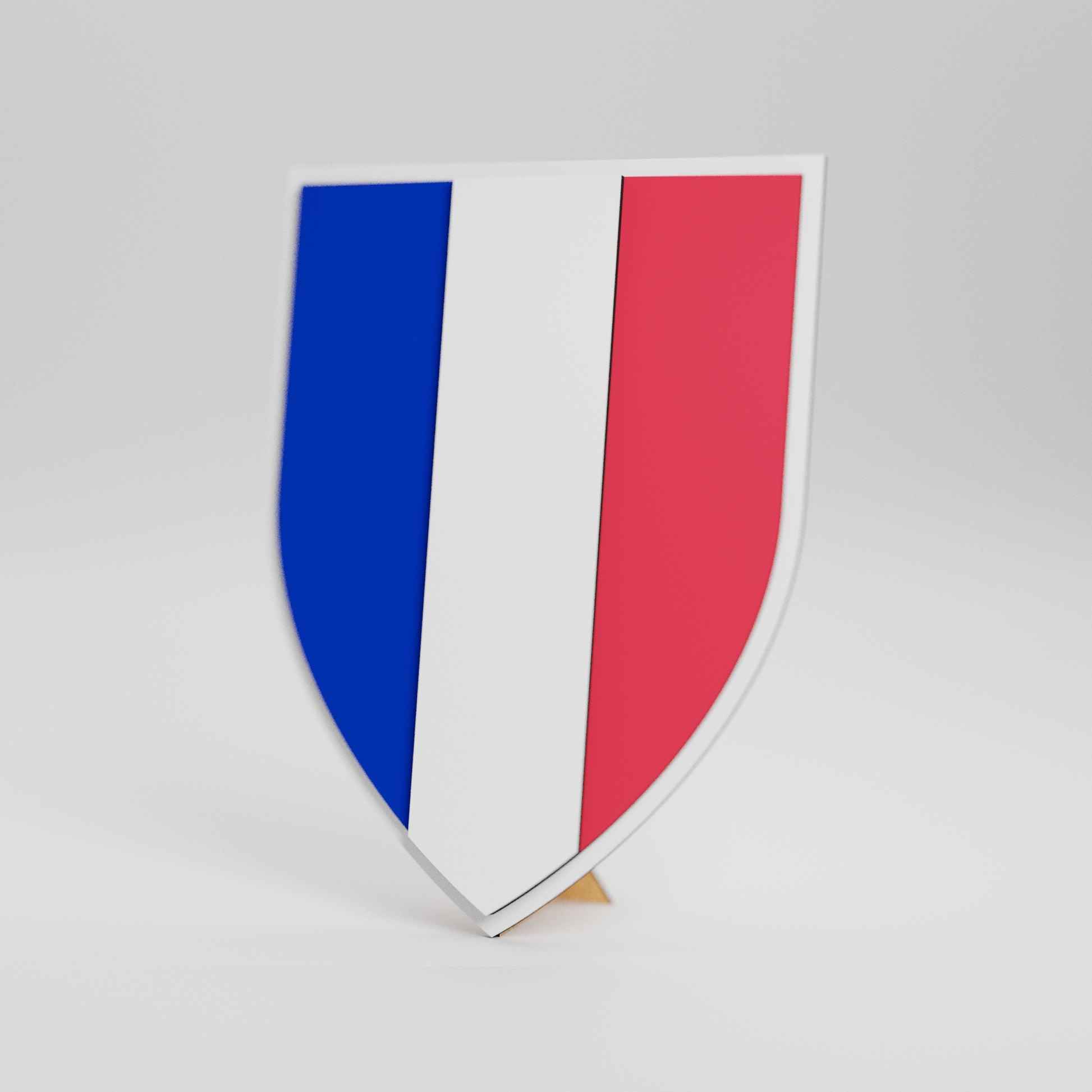 france_shield white_backdrop