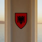 albania_shield room_with_sunset