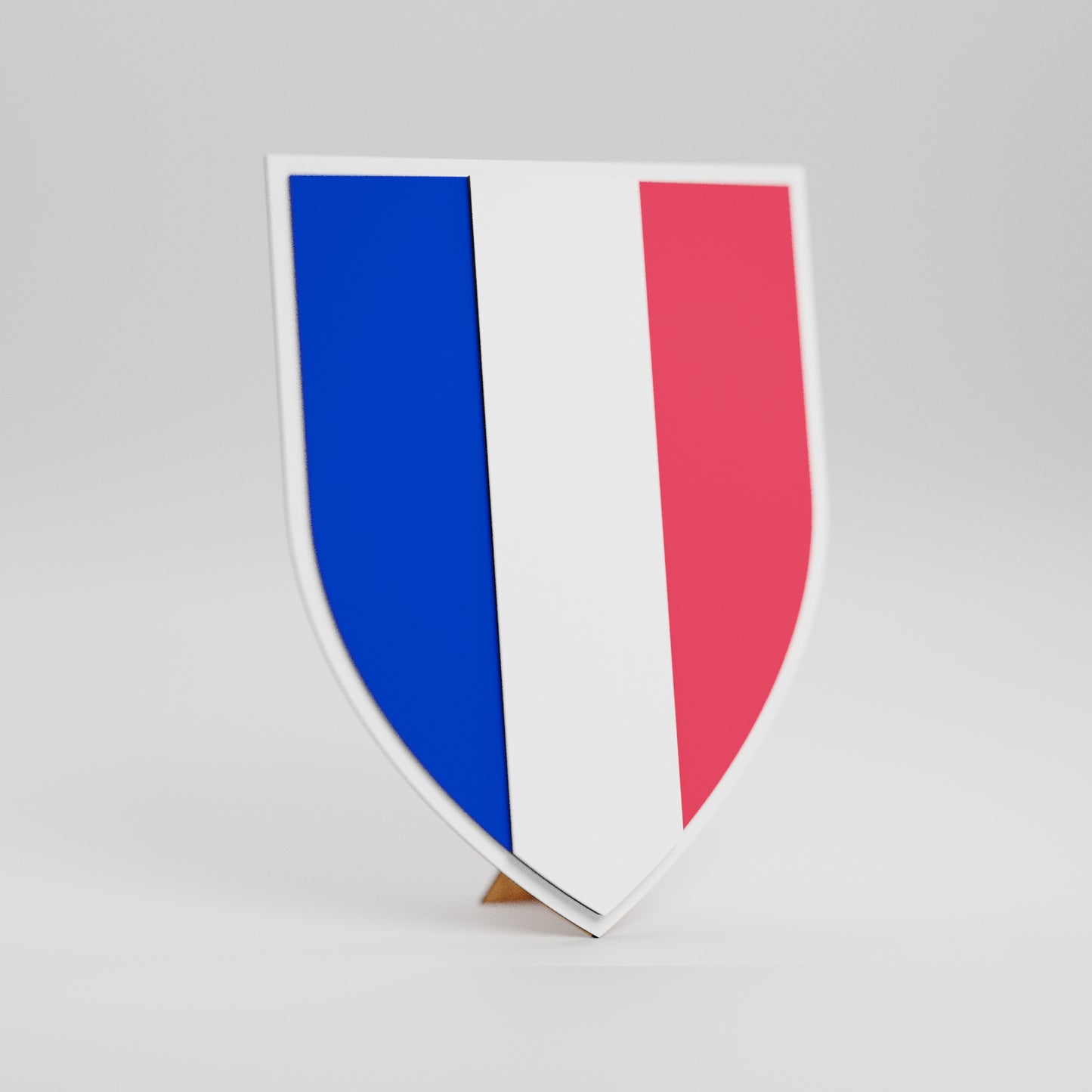 france_shield white_backdrop