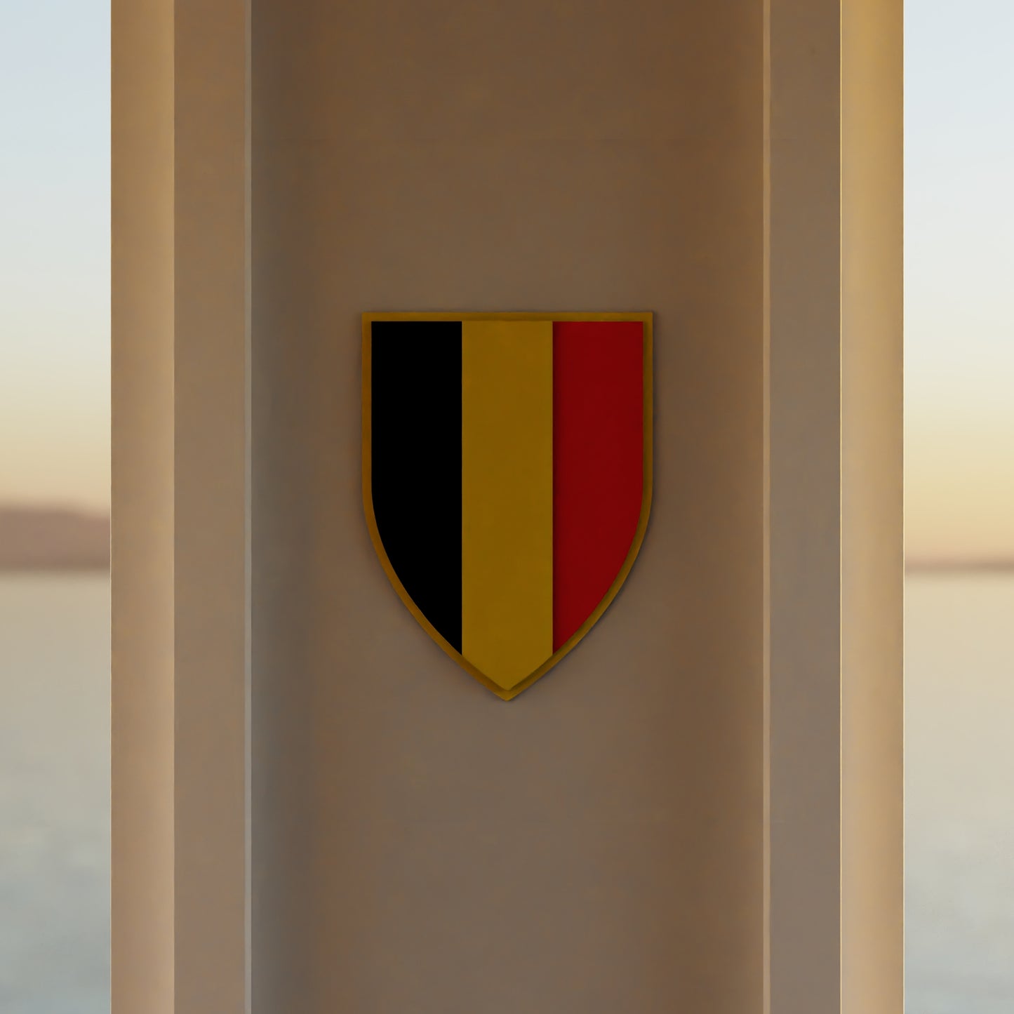 belgium_shield room_with_sunset