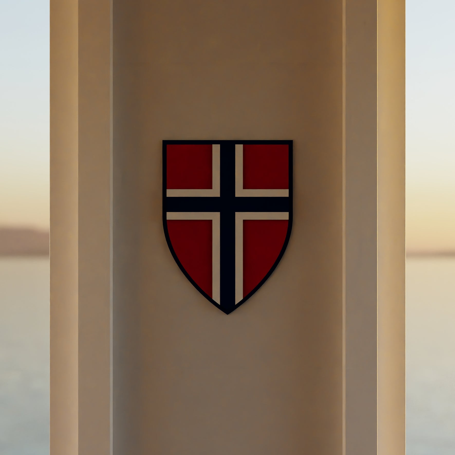 norway_shield room_with_sunset