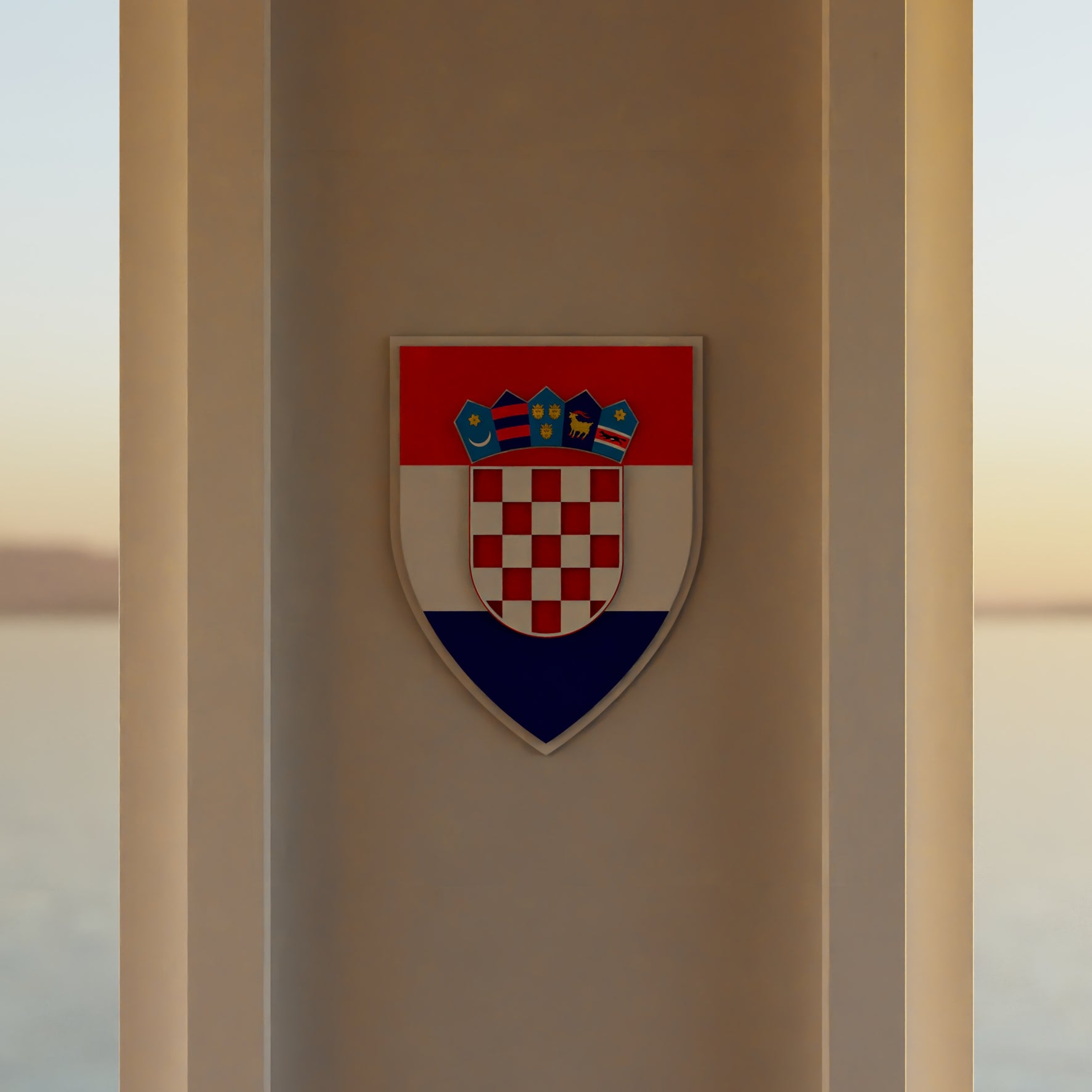 croatia_shield room_with_sunset