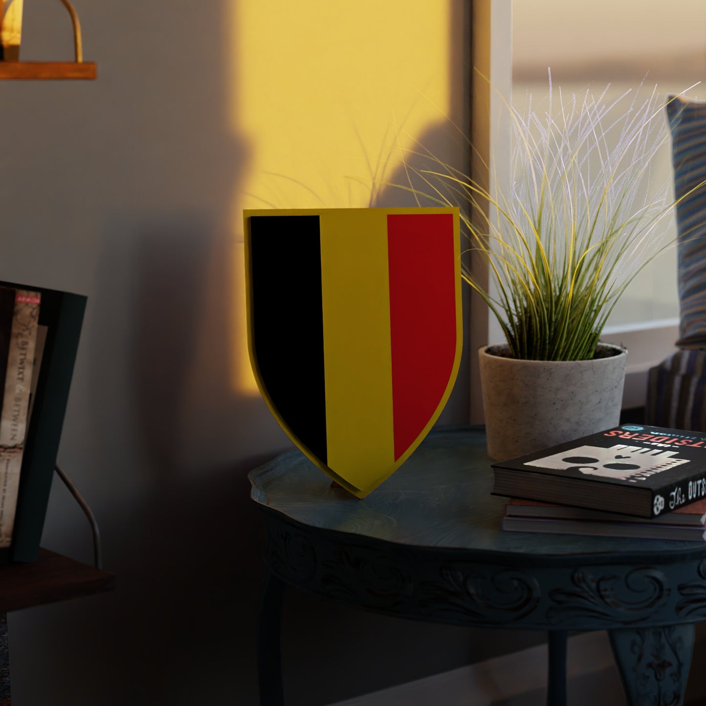 belgium_shield room_with_sunset