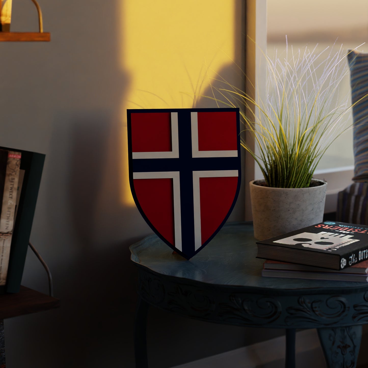 norway_shield room_with_sunset