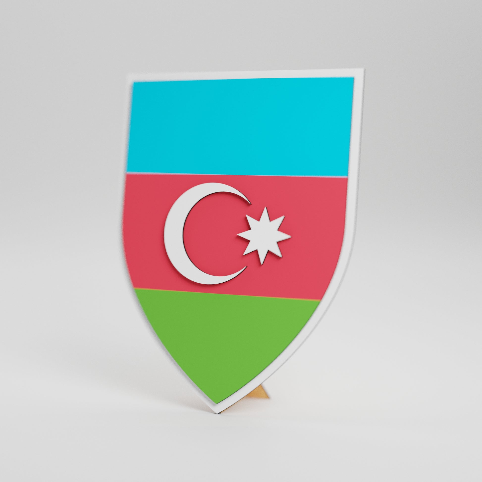 azerbaijan_shield white_backdrop