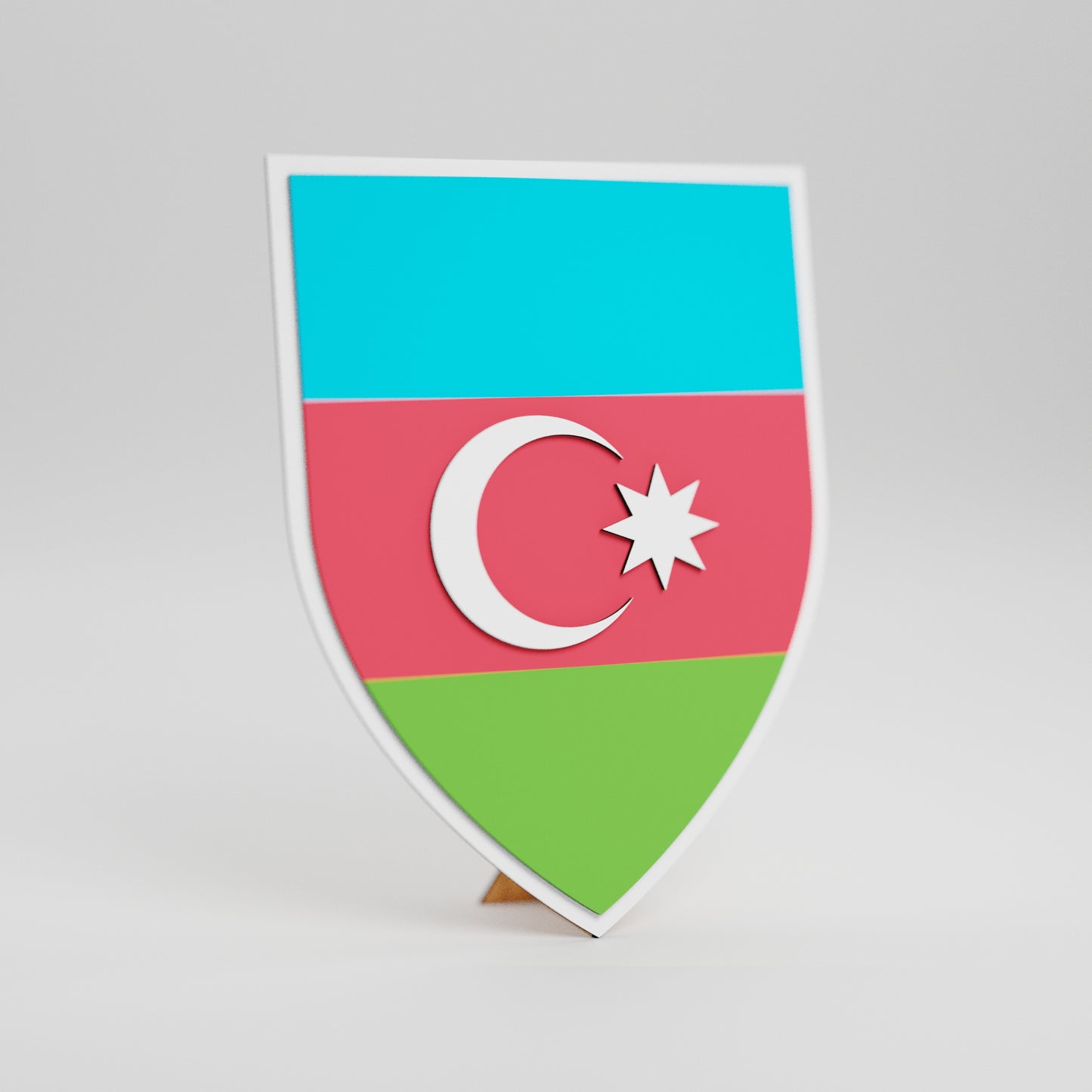 azerbaijan_shield white_backdrop