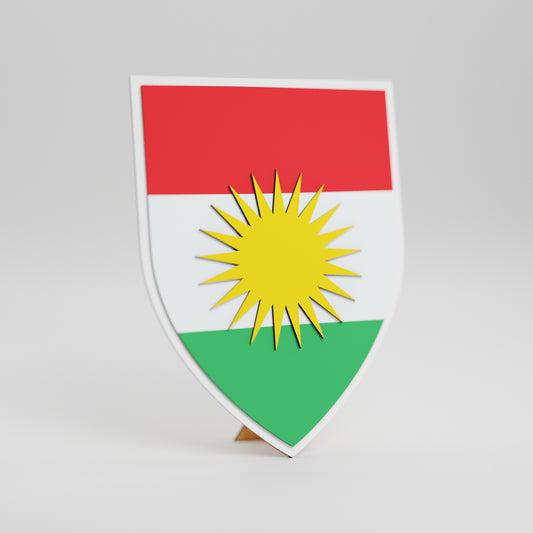 kurdistan_shield white_backdrop