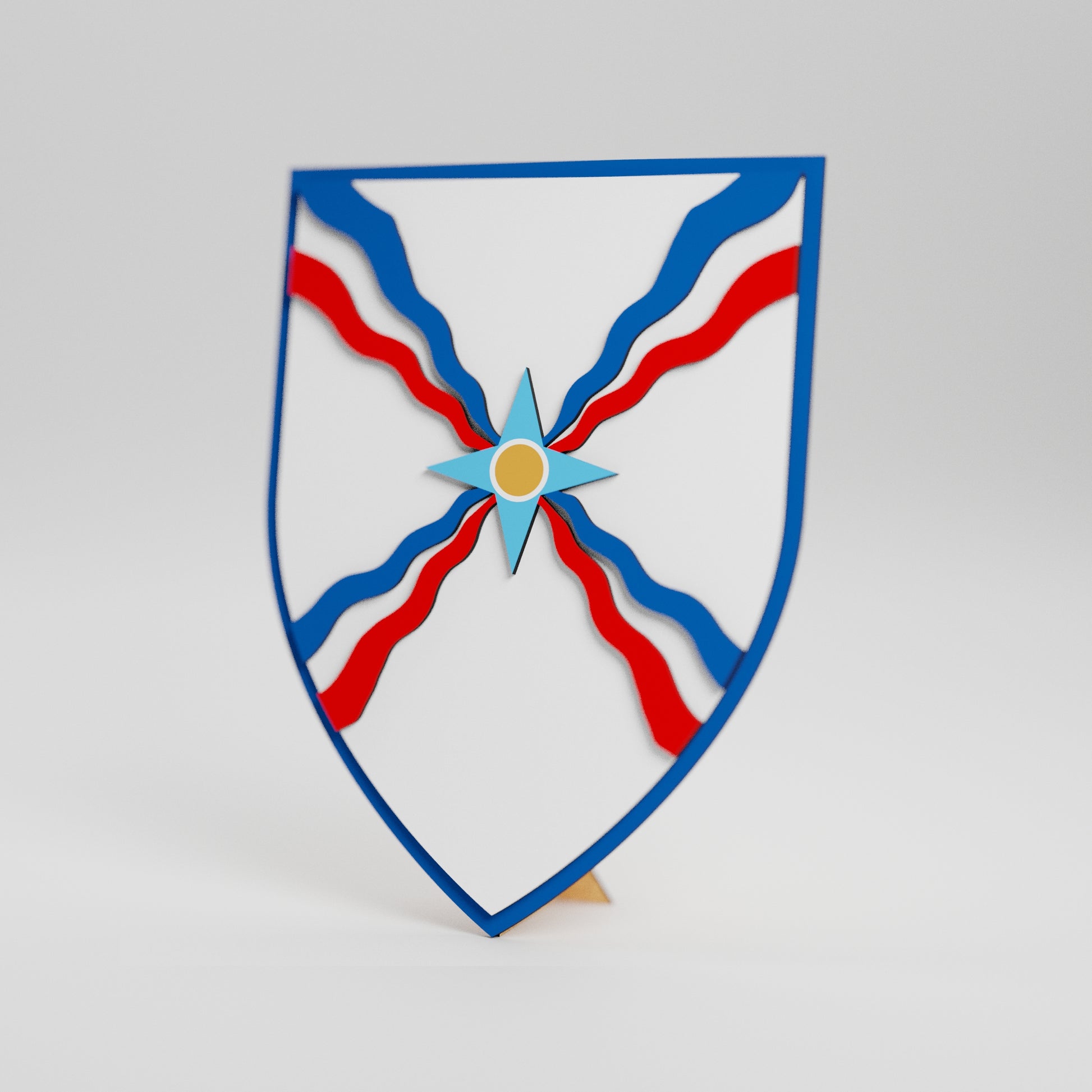 assyria_shield white_backdrop