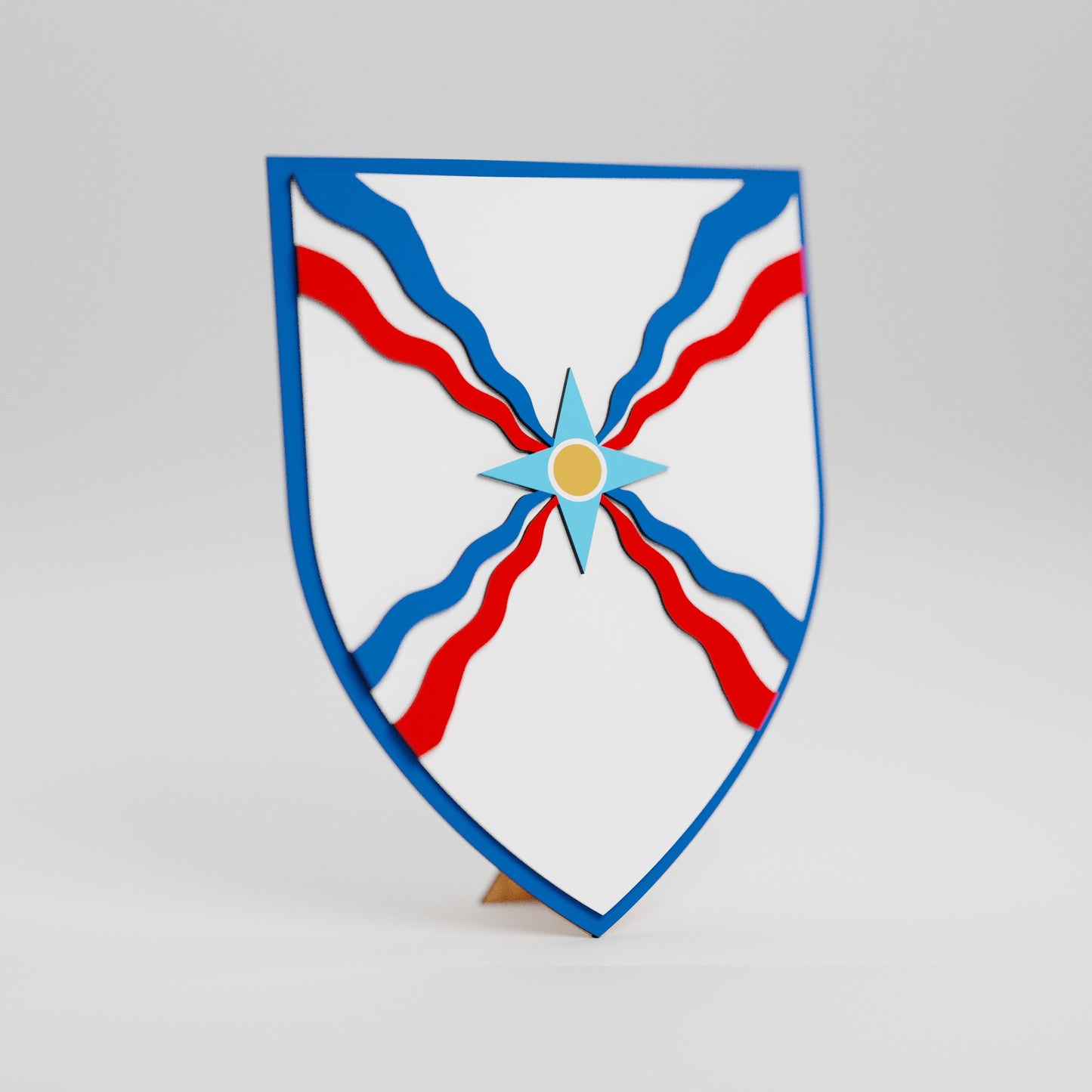 assyria_shield white_backdrop