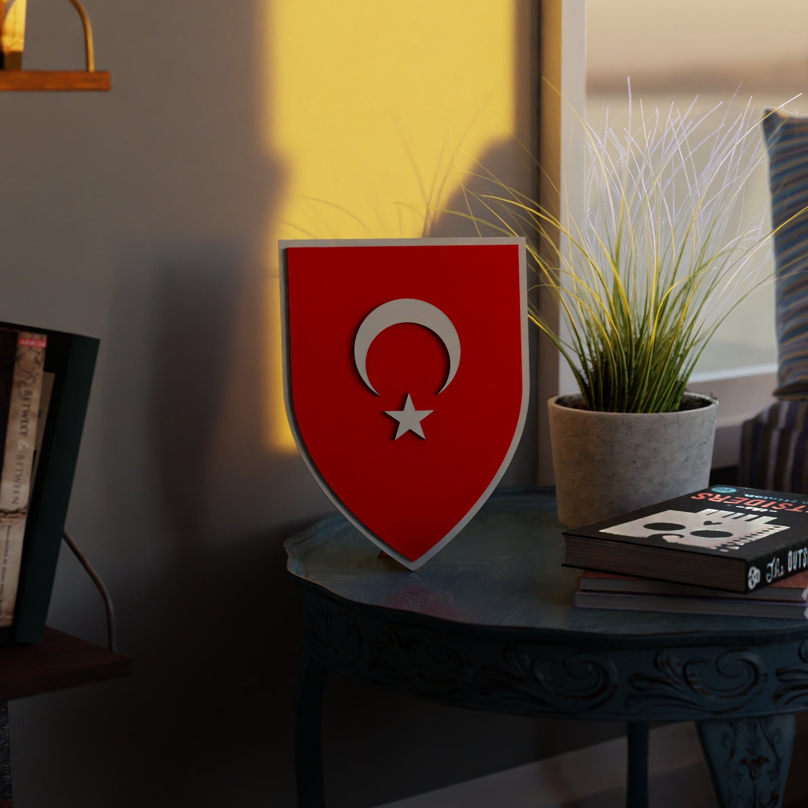 turkey_shield room_with_sunset